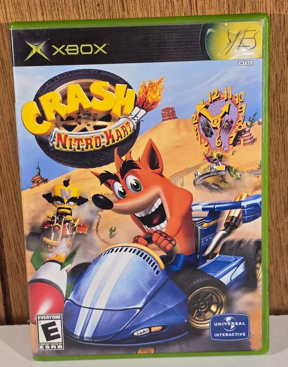 Original Xbox Crash Nitro Kart CIB Complete